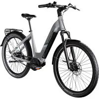 Zündapp E-Bike Trekking X850 Tiefeinsteiger 27,5 Zoll 7-Gang 550 Wh grau