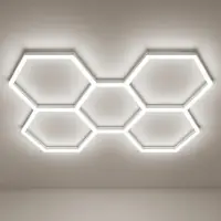 LED Deckenleuchte Premium Line Aero 247 x 171 cm kaltweiß dimmbar 