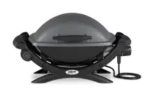 Weber Elektrogrill Q1400; Grillfläche: 43x32 cm