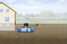 4rain Flat M Flachtank-Paket 3000 L Garten-Comfort, begehbar