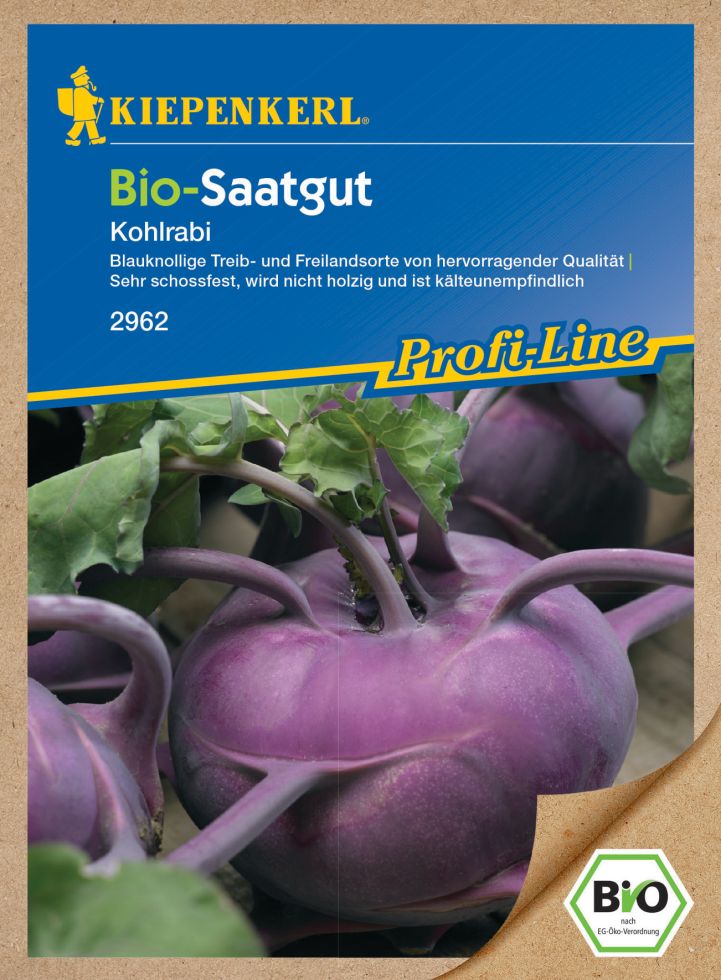 Pflanzen Kiepenkerl BIO Kohlrabi blau GLO693109189