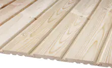 Profilholz Kiefer A B-Sortierung Softlineprofil 200 x 9,6 cm 12,5 mm