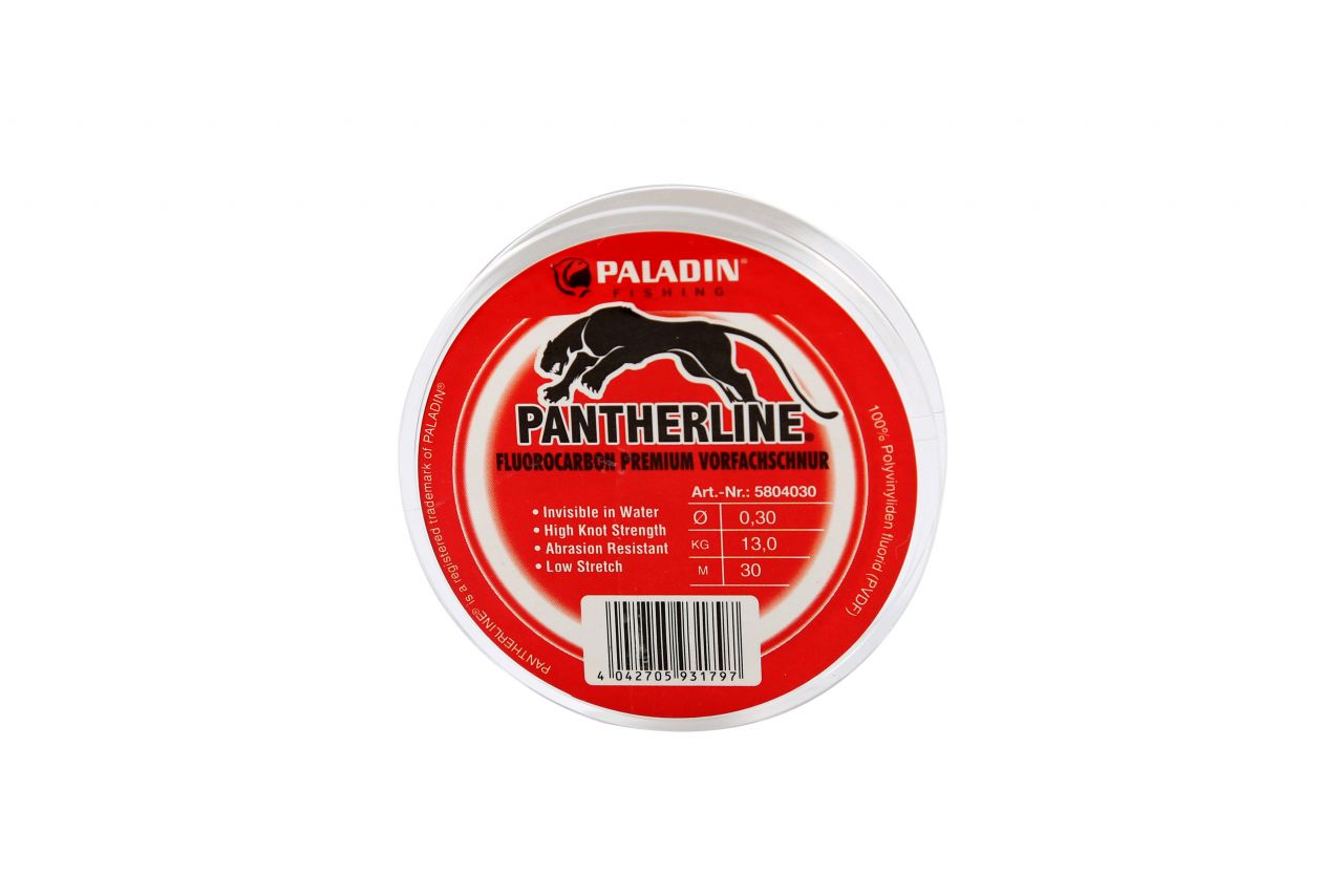 Paladin Angelschnur Vorfach 0,30 mm 30m/0,30mm/transparent GLO689906213