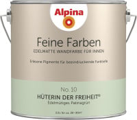 Alpina Feine Farben Wandfarbe No. 10 Hüterin der Freiheit - edelmütiges patinagrün 2,5 L