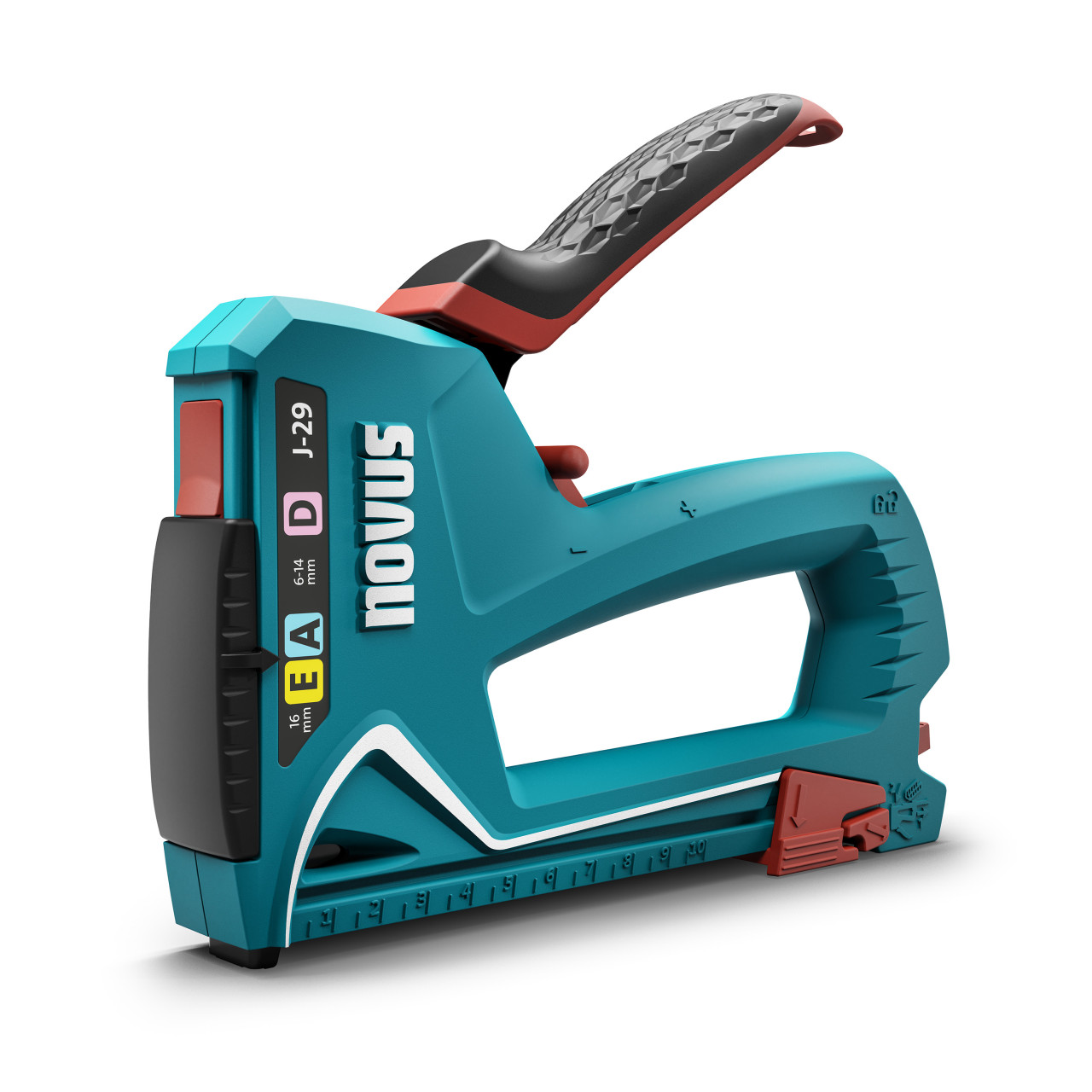 Novus Handtacker J-29 für 6 -14 mm Tackerklammern und 16 mm Tackernägel GLO760240047