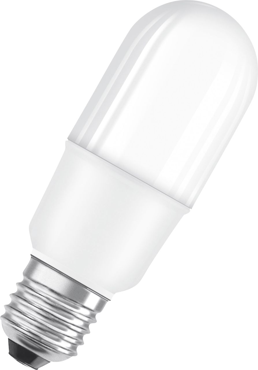 Osram LED Stiftsockellampe Pin Star E27 9W neutralweiß, weiß matt