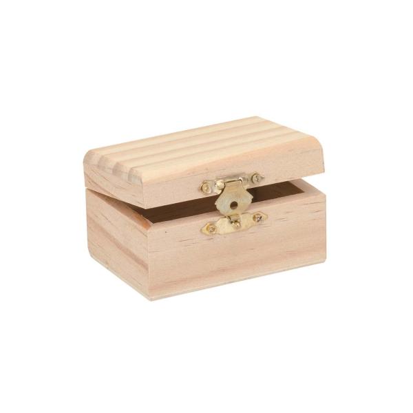 Glorex Holzbox rechteckig 8 x 5 x 4,5 cm