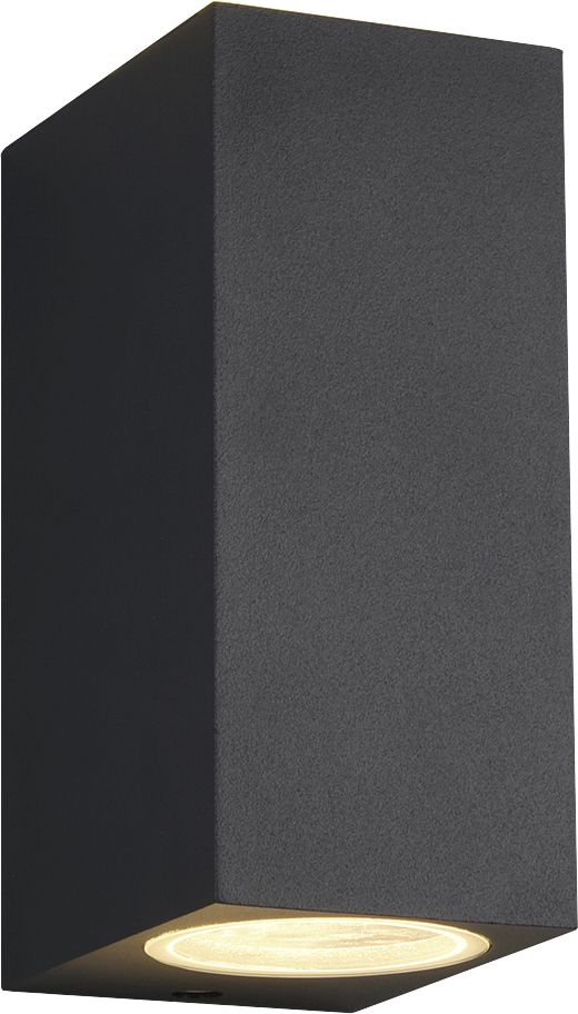 Trio Leuchten Außen-Wandleuchte Roya GU10 anthrazit Up- & Downlight