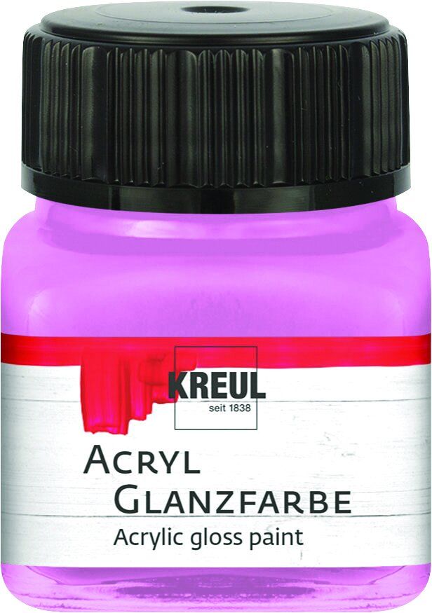 Kreul Acryl Glanzfarbe rosé 20 ml