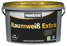 Primaster Raumweiß Extra konservierungsmittelfrei 10 L weiß matt