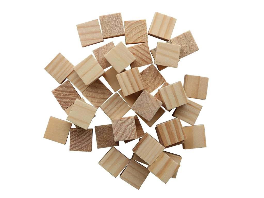 Glorex Holzwürfel 15 mm natur 42 Stück GFM73a165fe5