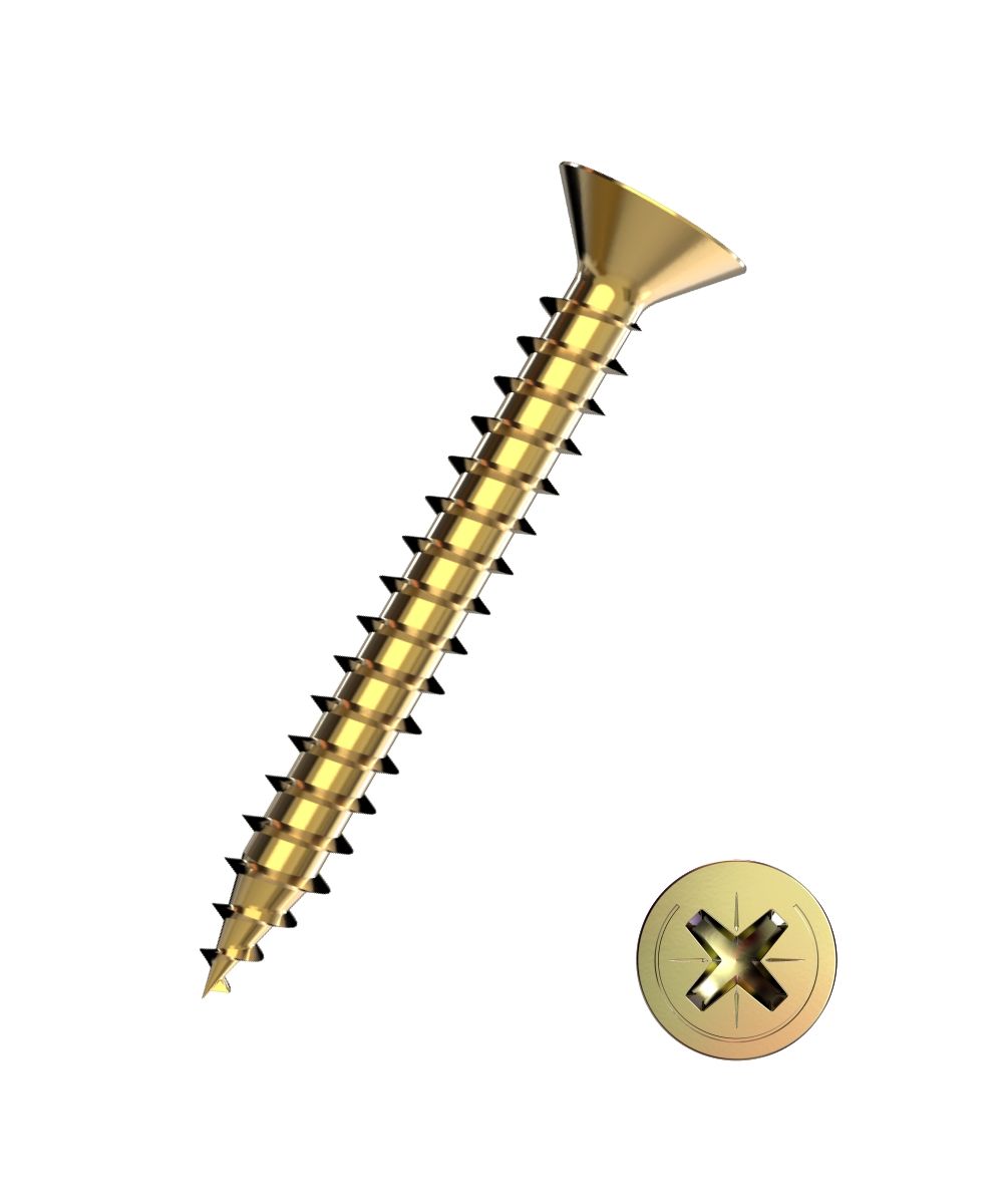 TrendLine Universalschrauben 4.0 x 50 mm PZ 2 - 425 Stück