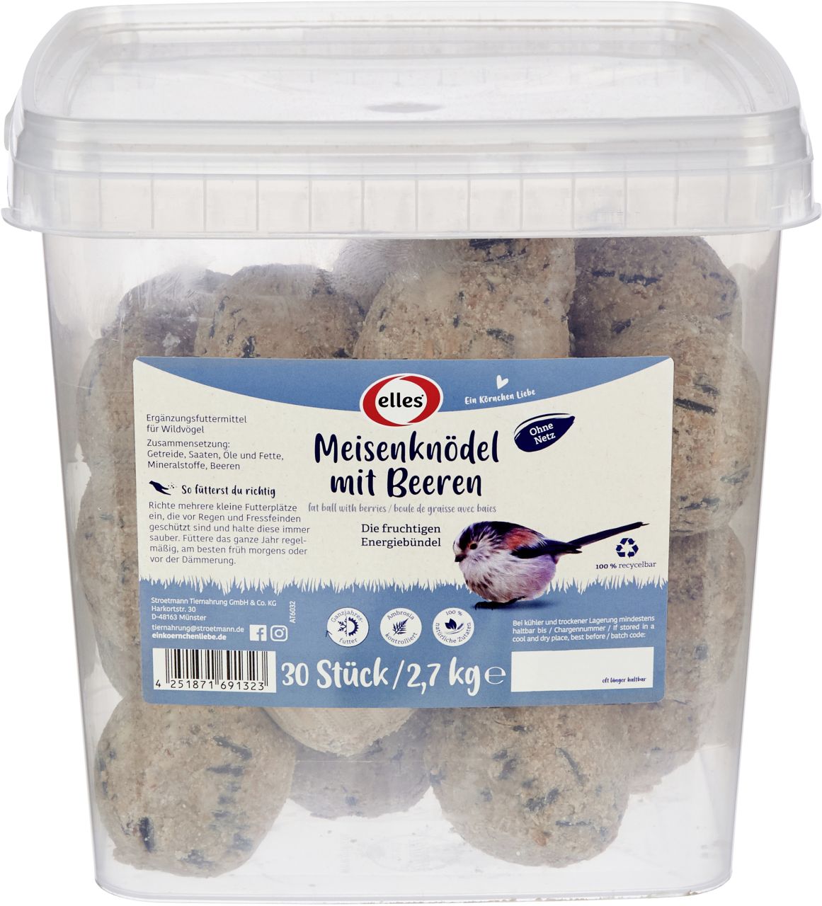 Elles Beerenknödel ohne Netz 30 Stück GLO629100993
