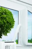 Fensterabdichtung Hot Air Stop  für mobile Klimageräte