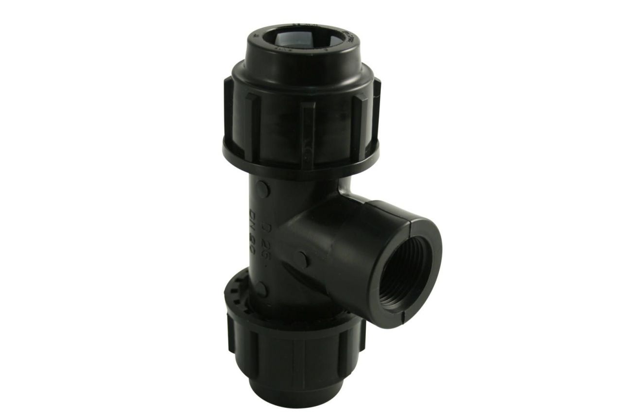Marley Kaltwasserleitung T-Stück Ø 20 mm x 1/2, IG