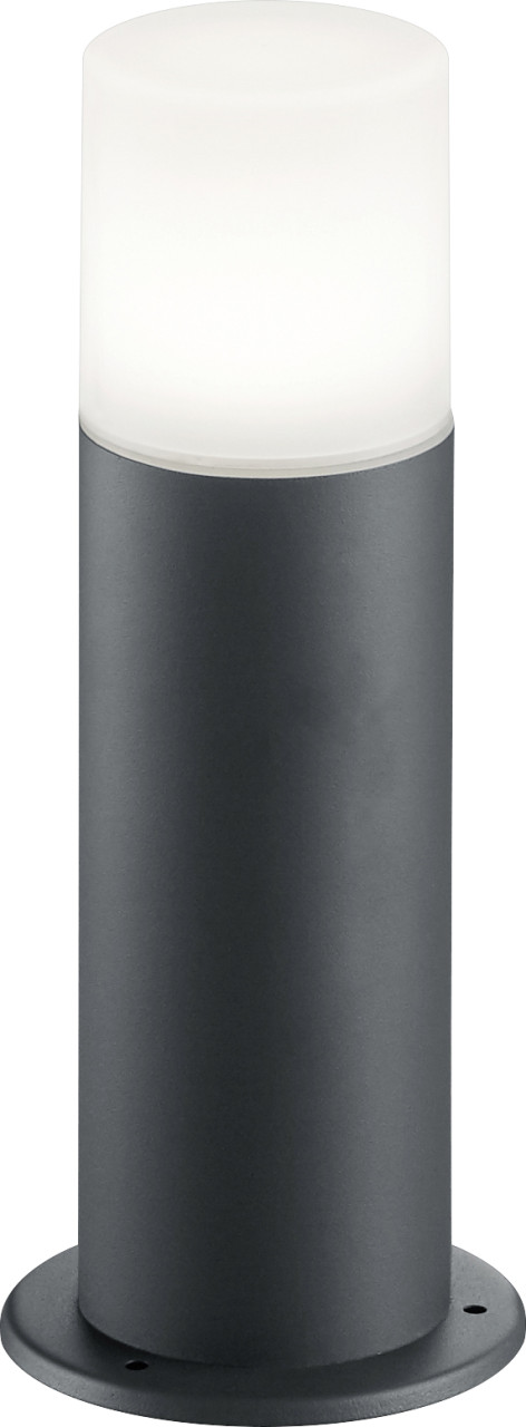Trio Leuchten Außen-Wegeleuchte Hoosic E27 anthrazit weiß