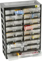 Allit Kleinteilemagazin PP PS VarioPlus Basic 47 schwarz