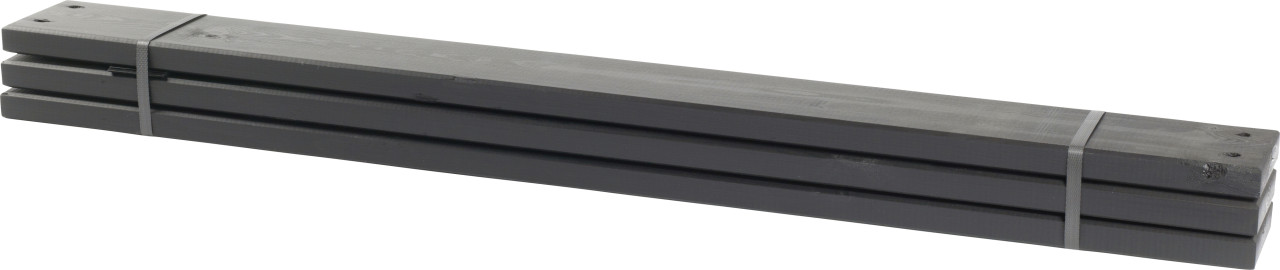 Plus Planken PIPE 60 cm - 6 Stck. schwarz