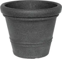 Geli Pflanztopf Milano Ø 45 x 36 cm anthrazit