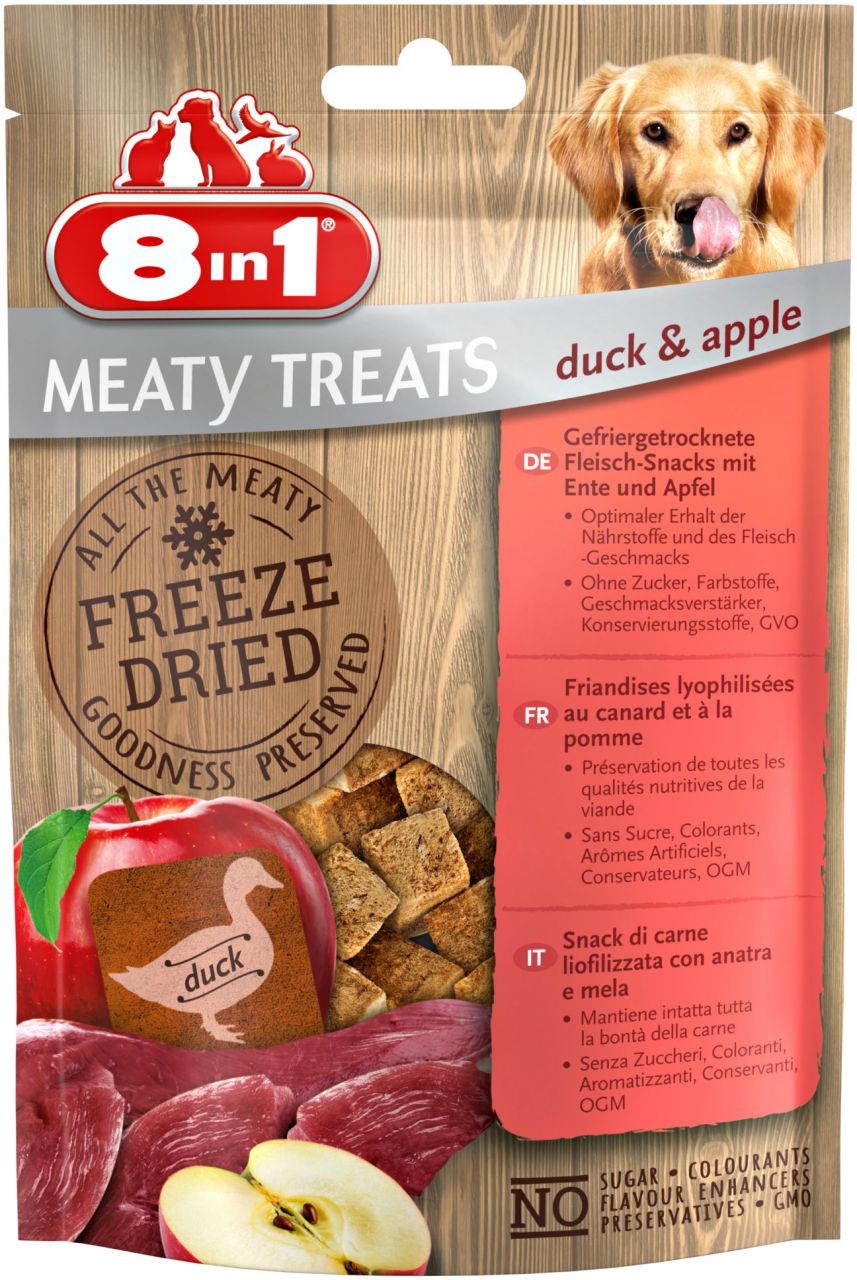 8in1 Meaty Treats mit Ente & Apfel 50 g GLO629306458