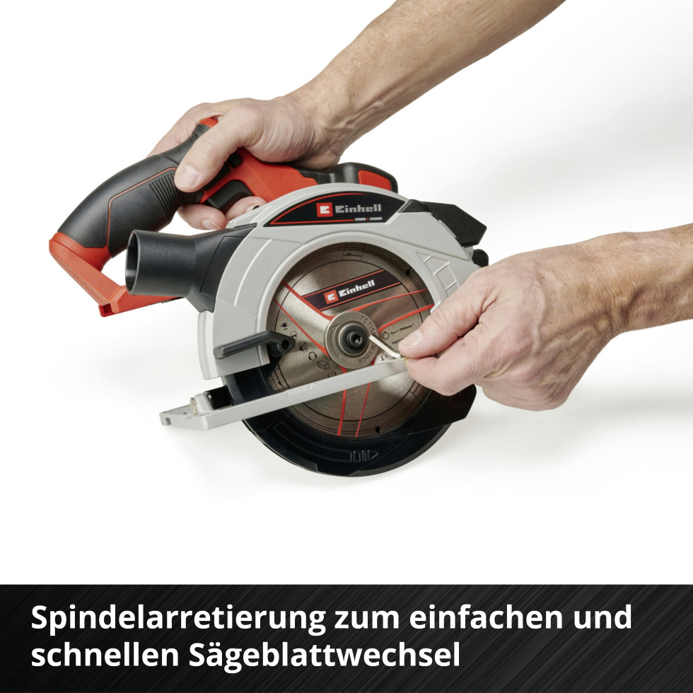 Einhell Expert Akku-Handkreissäge TE-CS 18/165-1 Li Solo 18 V kaufen ...