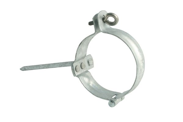 Marley Fallrohrschelle NW 100 mm, mit Schlagstift, verzinkt GLO782145248