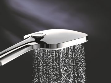 GROHE Vitalio SmartActive 130 Cube Pommeau De Douche 3 Jets Chromé - Économie D'Eau