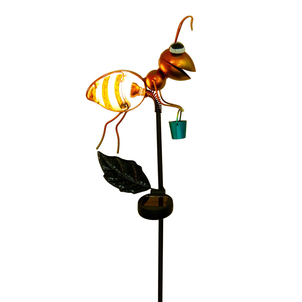 Light & More LED Solar-Erdspieß Ameise