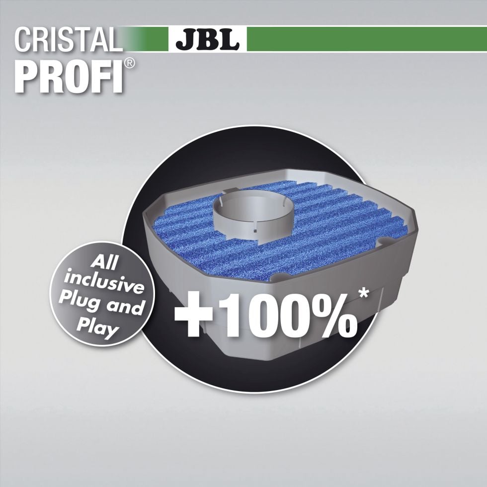 JBL CristalProfi e402 greenline silber / schwarz kaufen | Globus Baumarkt