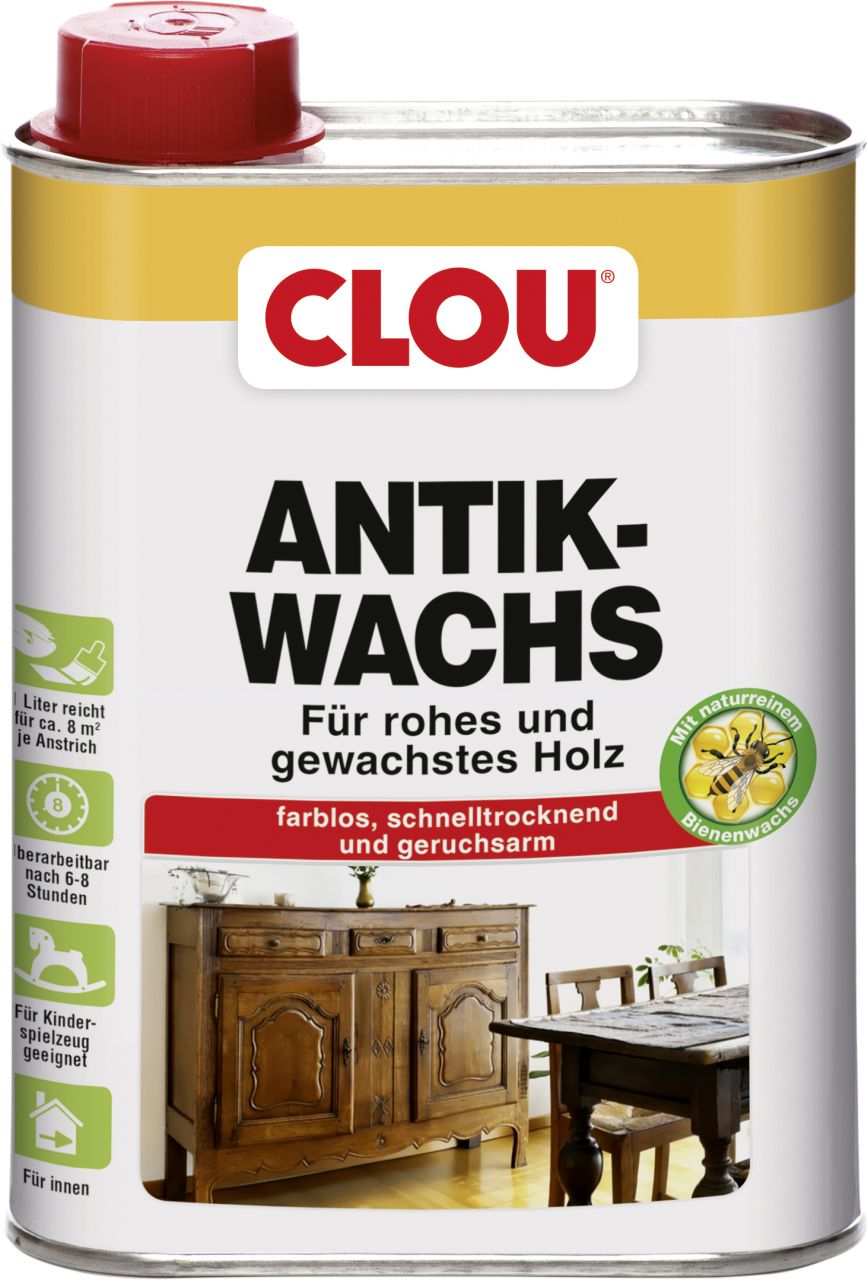 Clou Antikwachs W2 250 ml GLO765151442