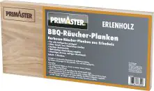 Primaster Räucher-Planken Erle 2 Stück