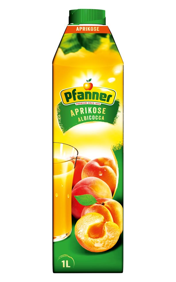 Pfanner Aprikosennektar 40% 1 l