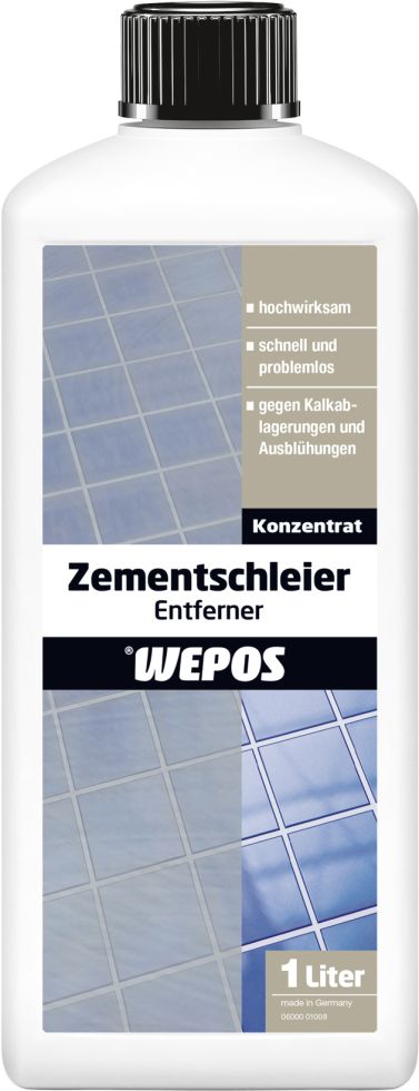 Wepos Zementschleierentferner 1 L GLO650150407