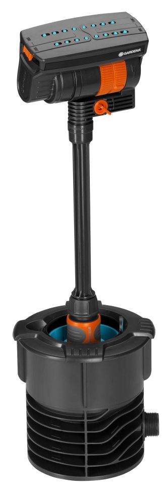 Arroseur Carré Zoom Compact - Couleur Noir, Turquoise, Orange - Surface 9 à 216 M² - Neuf Avec Emballage