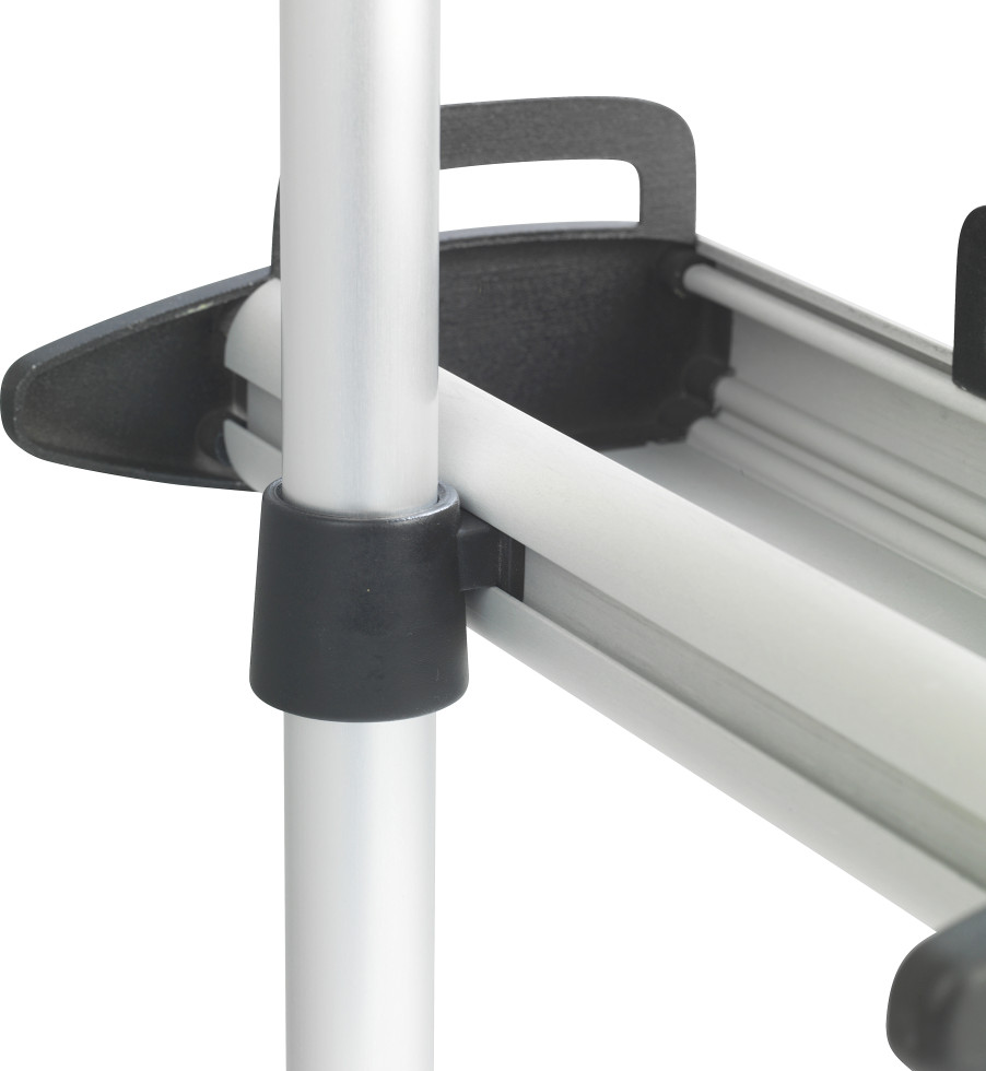 La Ventilation Teleskop-Gitter 452x90mm - Kunststoff Lüftungsgitter Für Türen & Wände