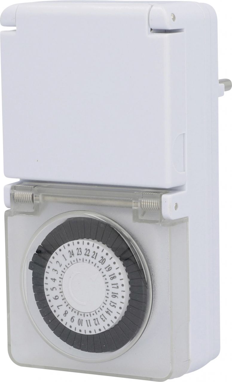 Zeitschaltuhr 3.500 W mechanisch weiß IP44