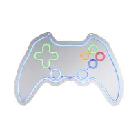 Just Light LED Dekoleuchte Gamer 60 x 1,5 x 40 cm