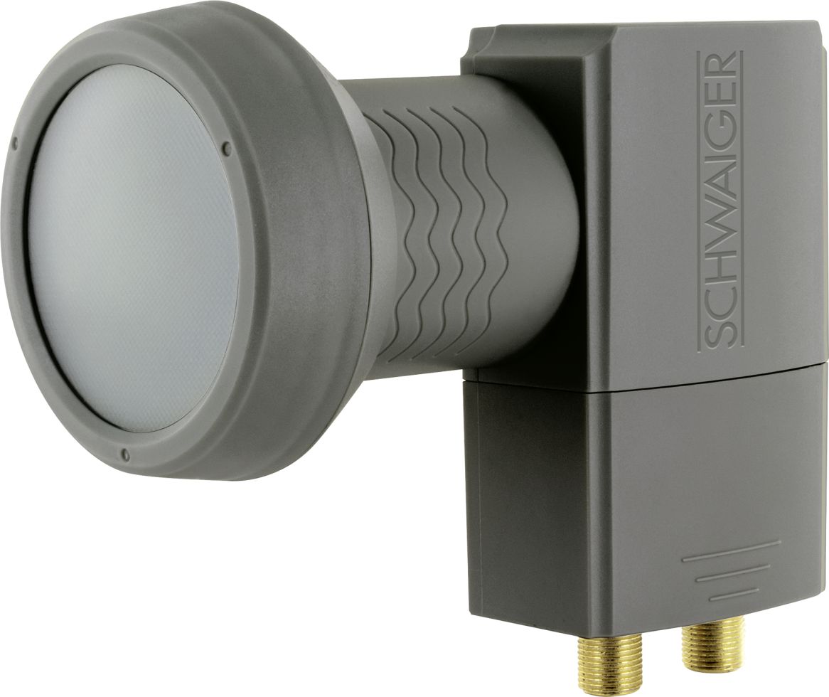 LNB Twin Monoblock Schwaiger - Réception Astra Et Hotbird - Pour Antenne Satellite