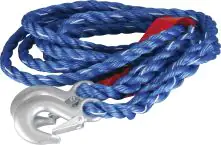 Unitec Abschleppseil mit 2 Karabinern 2500kg