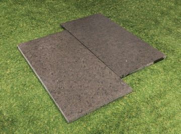 TrendLine Granit Terrassenplatte 60x30cm - Rutschfeste Natursteinplatte
