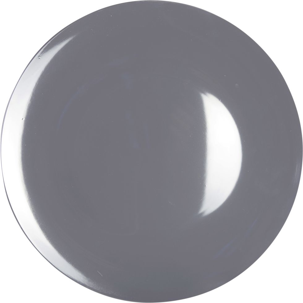 Riffelmacher Kunststoffteller Ø 33 cm taupe
