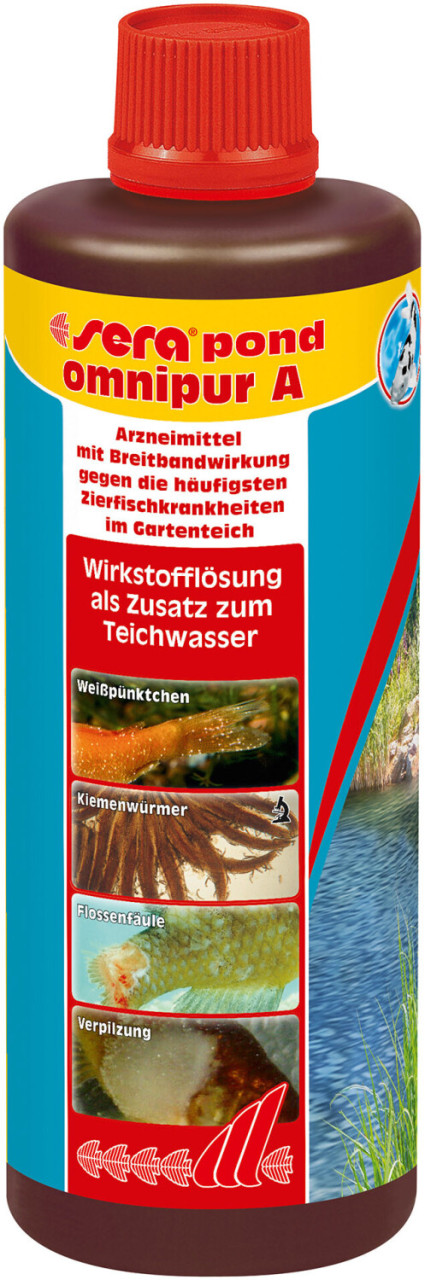 Sera Pond Arzneimittel für Teichfische Omnipur A 500 ml GLO692250781