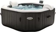 Intex Pure Spa Octagon Bubble Jet mit Salzwassersystem Ø 201 x 71 cm