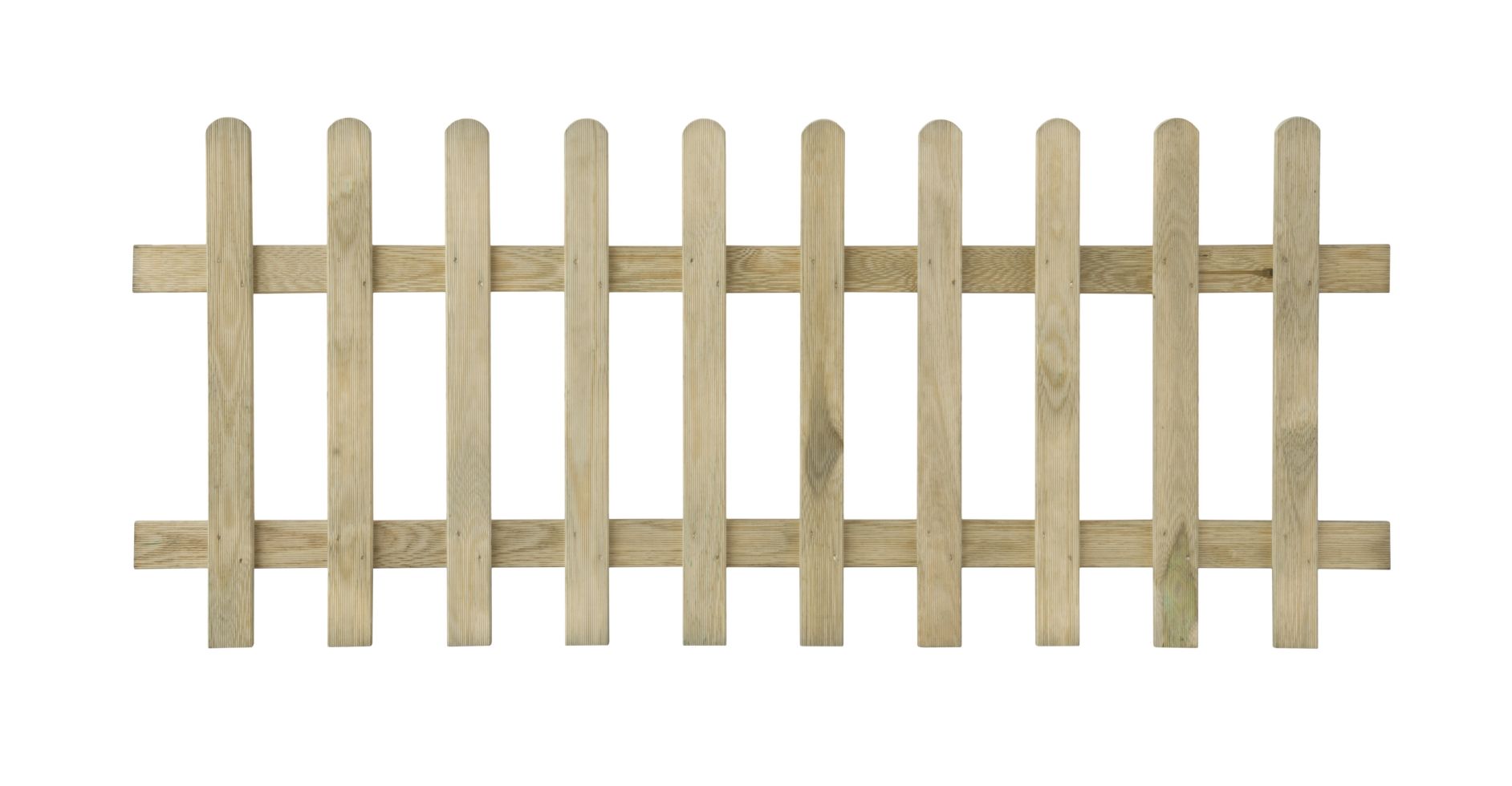 Staketenzaun 180 x 70 cm, kesseldruckimprägniert kaufen Globus Baumarkt