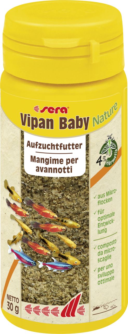 Sera Fischfutter Vipan Baby 50 ml GLO629500202