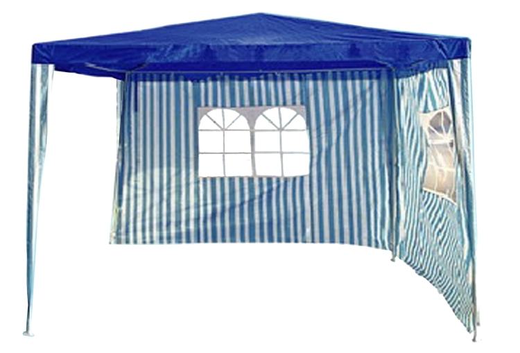TrendLine Seitenteile für Pavillon 3 x 3 m blauweiß 2 Stück kaufen