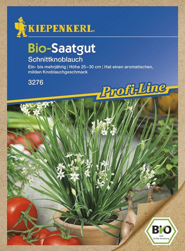 Kiepenkerl BIO Knoblauch Allium schoenoprasum, Inhalt: ca. 80 Pflanzen GLO693108049
