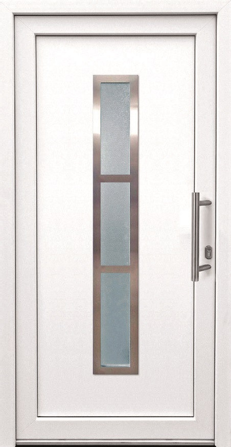 Panto Haustür Modell K014 DIN rechts weiß 100 x 200 cm