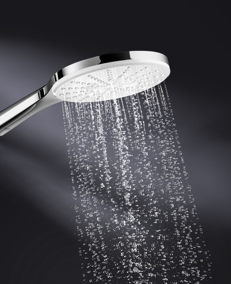 Outlet - GROHE QuickFix Vitalio SmartActive 150 doucheset met 3 straalsoorten Chroom 26598000
