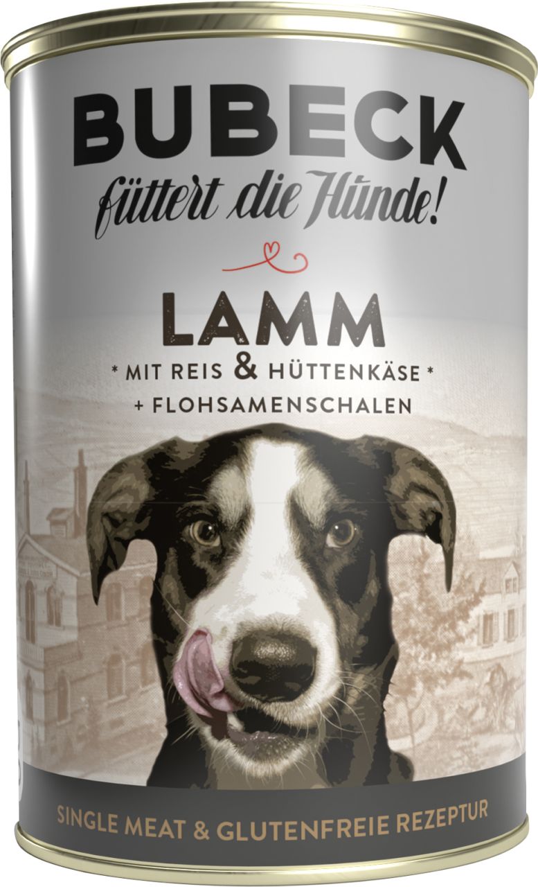 Bubeck Adult Lamm Hundefutter 400 g GLO629303135